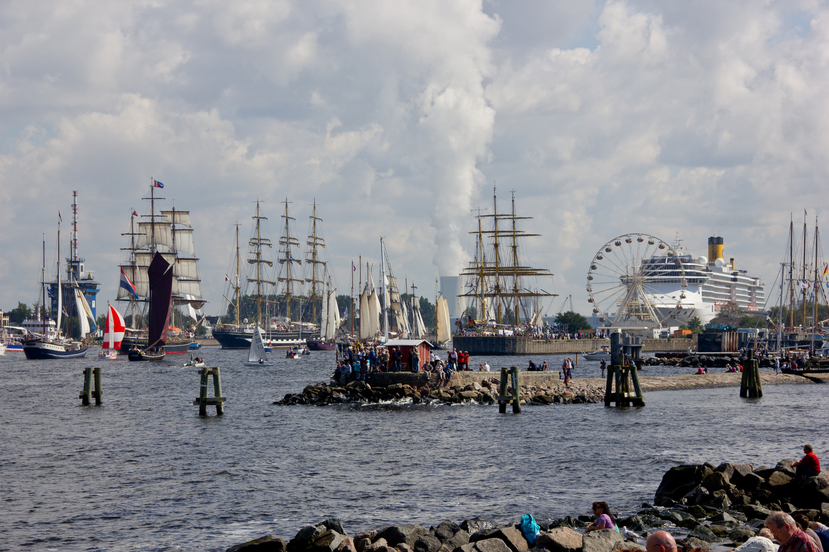 Hanse-Sail 2011 in Rostock-Warnemünde