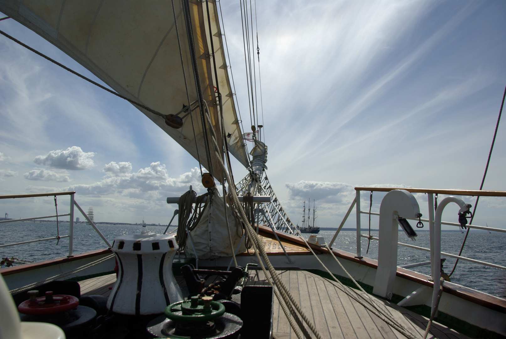 Hanse Sail 2013 mit der "Greif"