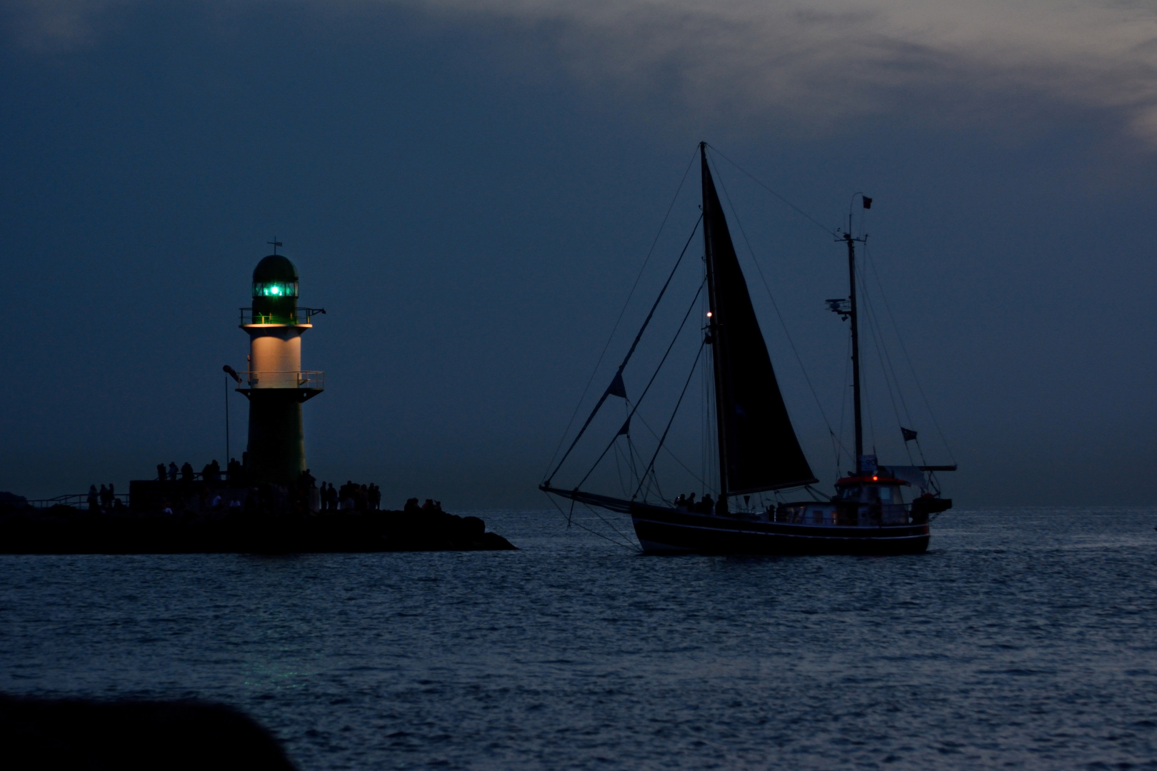 Hanse Sail 2014 Einfahrt