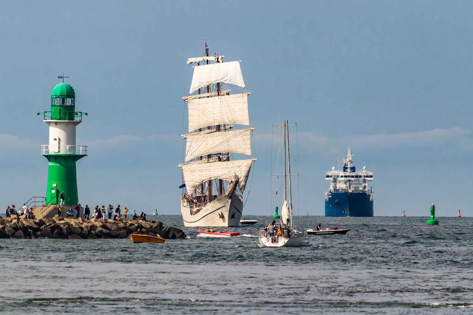 Hanse-Sail 2019 -die Artemis