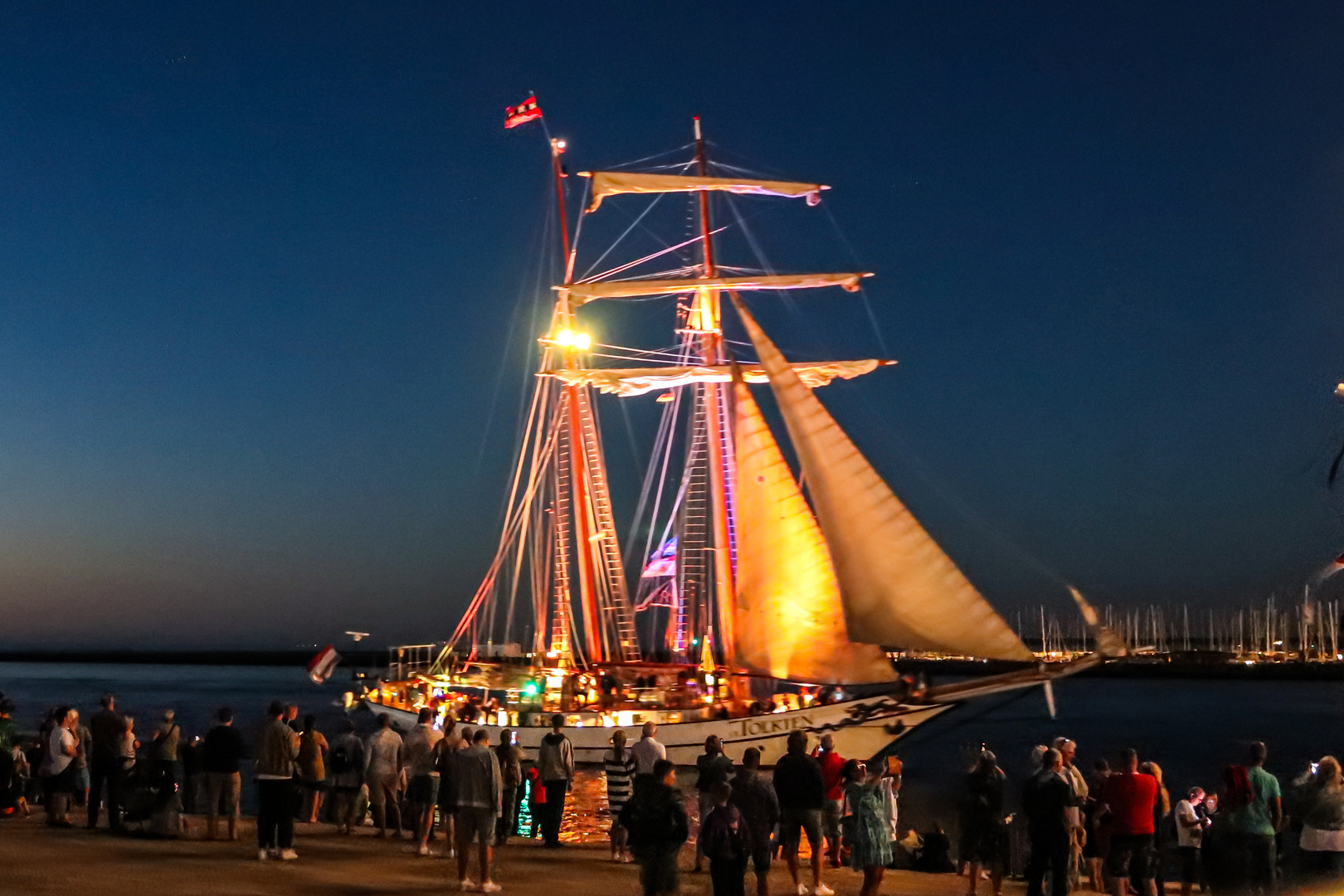 Hanse-Sail 2022 in Rostock -Warnemünde