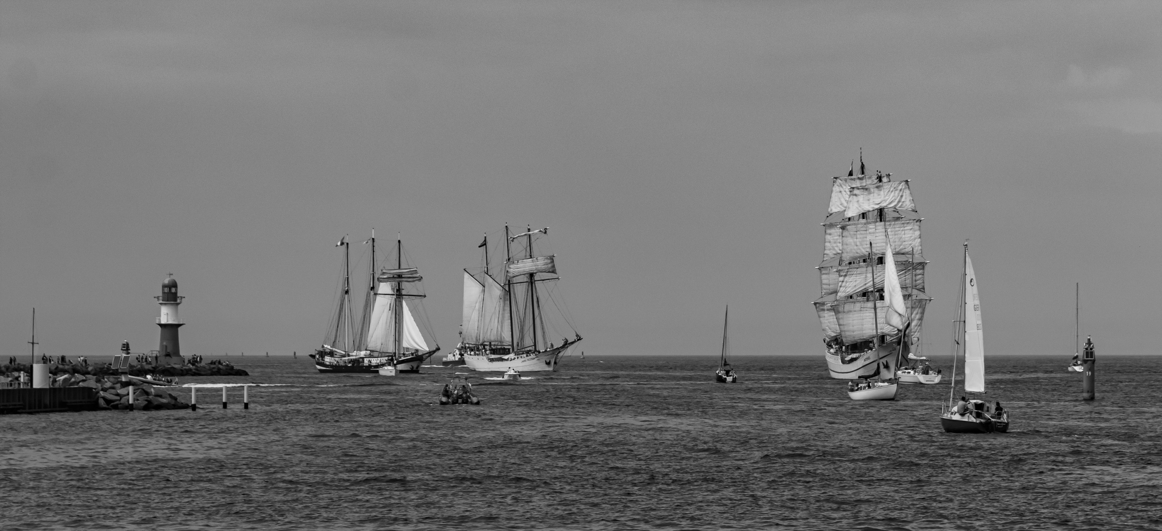 Hanse-Sail 2023 in Rostock -Warnemünde