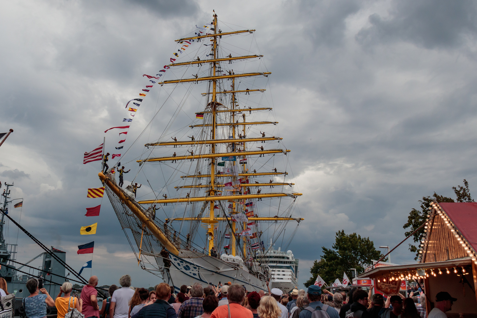 Hanse-Sail 2023 in Rostock -Warnemünde