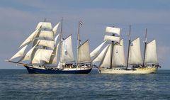 Hanse Sail *Antigua* und *Mare Frisium*