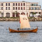 Hanse-Sail- das kleinste teilnehmende  Boot