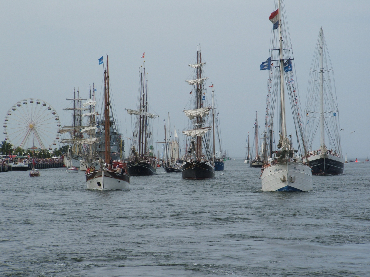 Hanse Sail-Flair in Rostock-Warnemünde