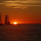 Hanse Sail - Sonnenuntergang