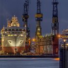 HANSEATIC im Dock 