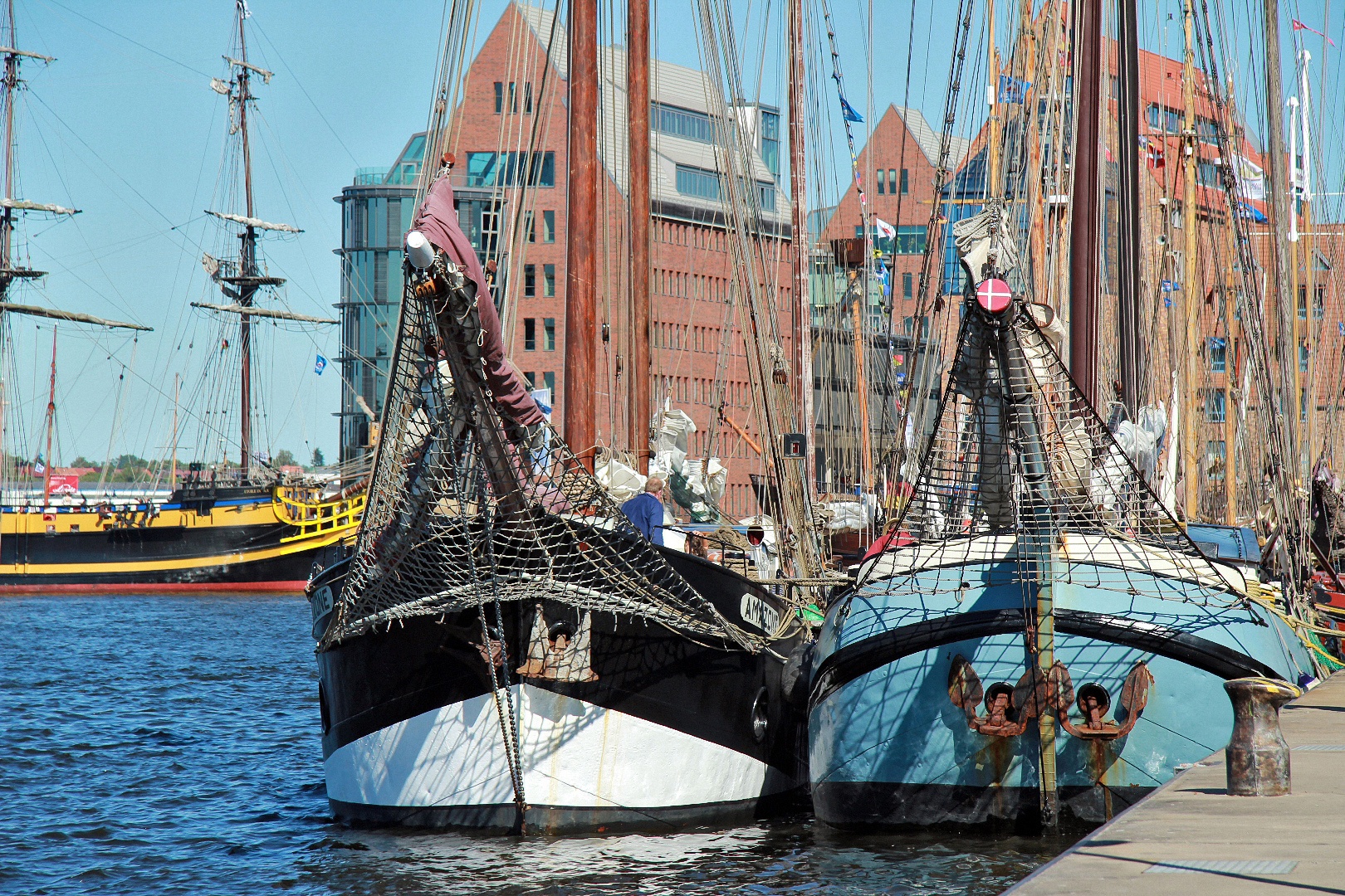 Hansesail im Stadthafen Rostock