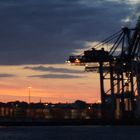 Hansestadt Hamburg, Hafen-City, Hafenrundfahrt bei Nacht,