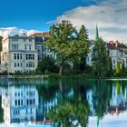 Hansestadt Lübeck: Abends am Mühlenteich