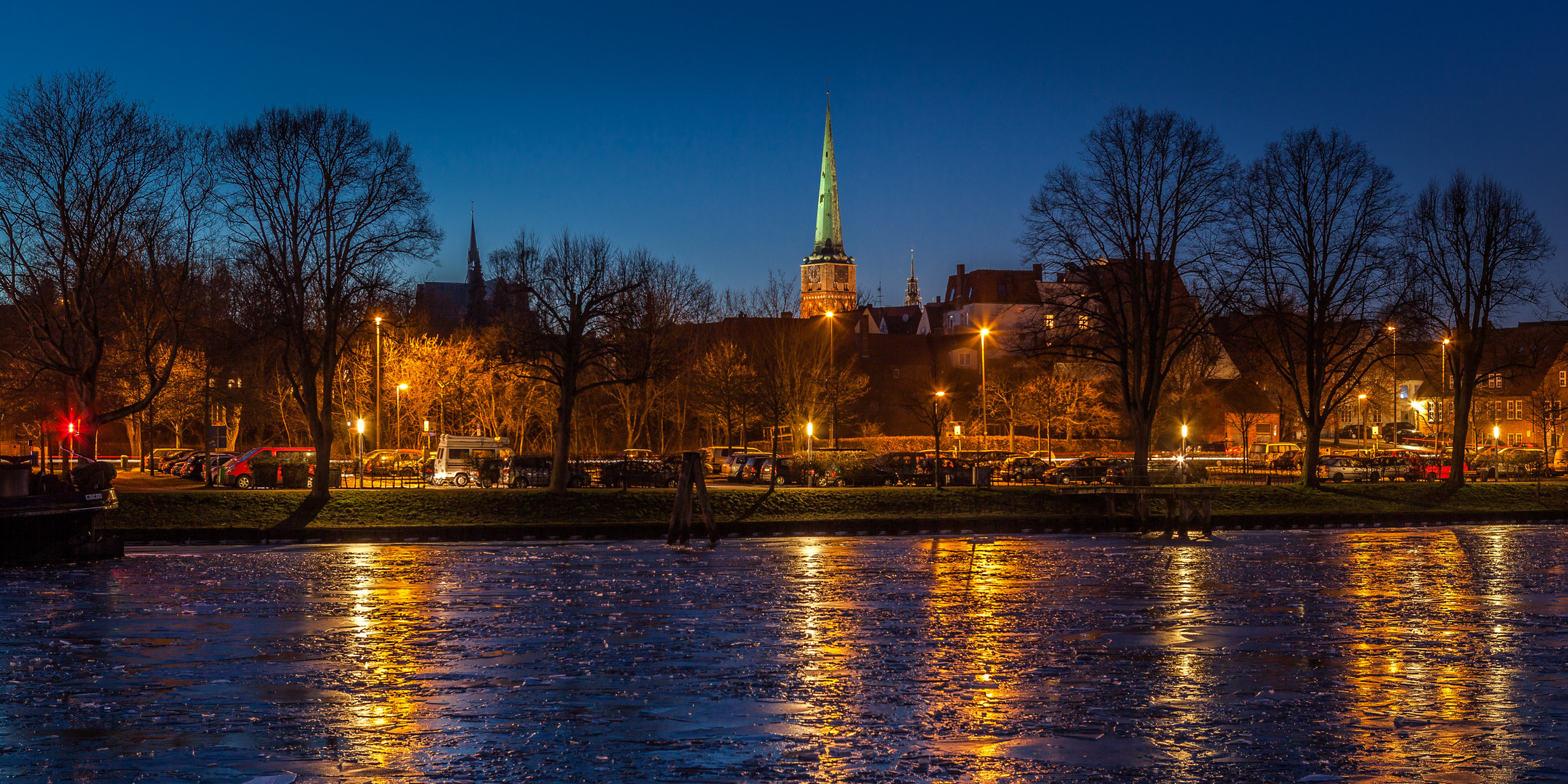 Hansestadt Lübeck: Eisgang