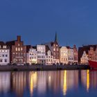 Hansestadt Lübeck: Feuerschiff Fehmarnbelt an der Untertrave