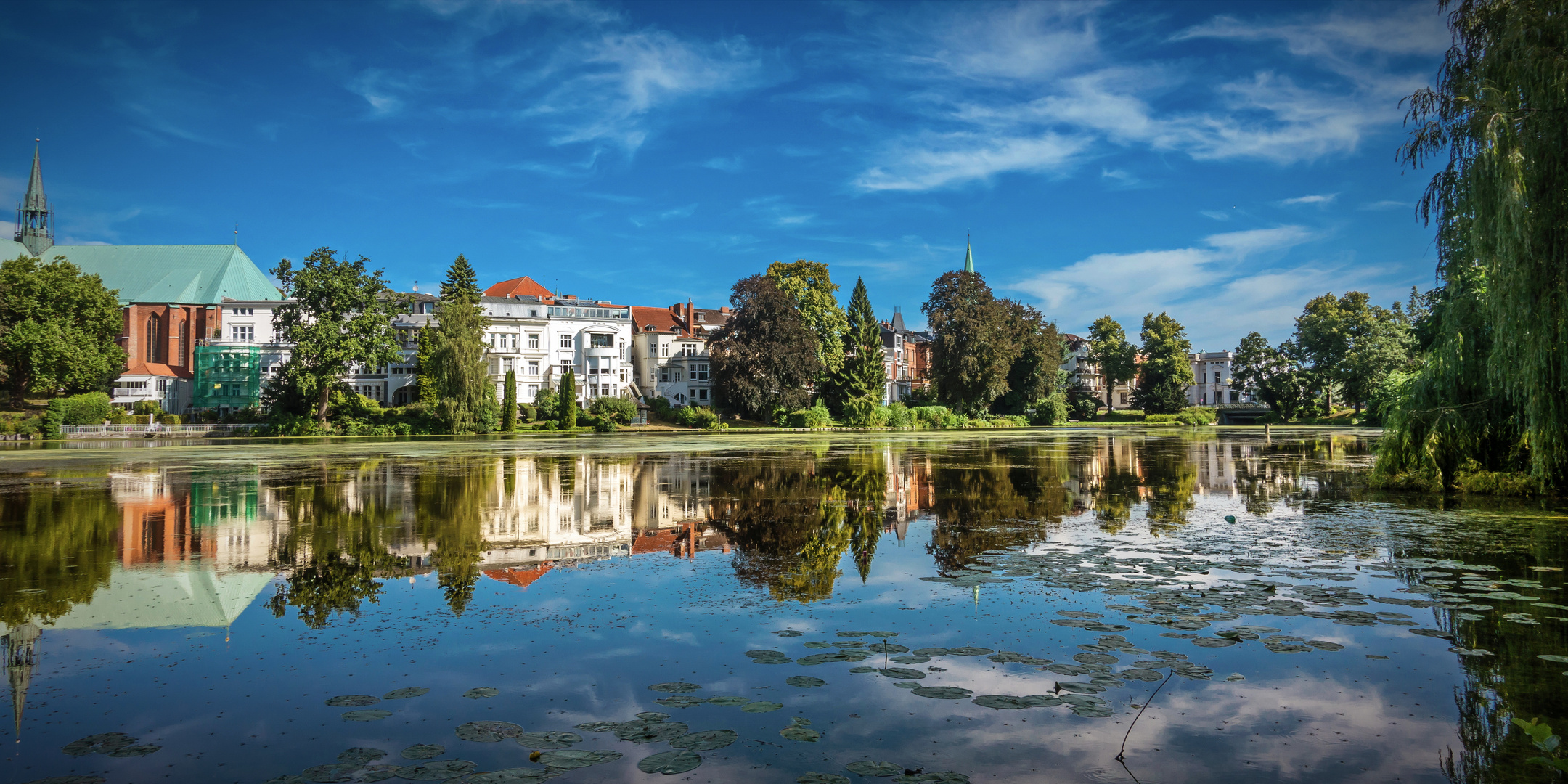 Hansestadt Lübeck: Morgens am Mühlenteich II