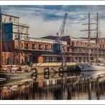 Hansestadt Lübeck: Morgens im Hafen