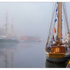 Hansestadt Lübeck: Morgenstimmung im Hafen