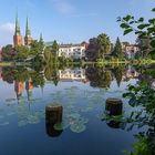 Hansestadt Lübeck: Mühlenteich mit Dom