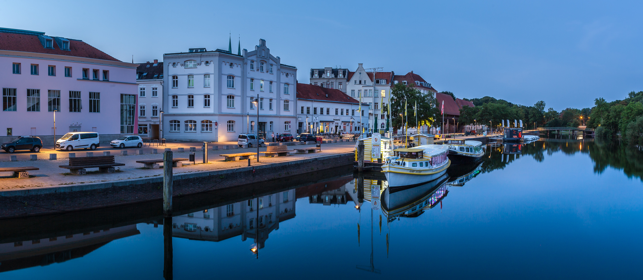 Hansestadt Lübeck: Obertrave um 5.07 Uhr