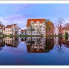 Hansestadt Lübeck: Panorama der Obertrave