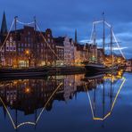 Hansestadt Lübeck: Weihnachtlicher Museumshafen