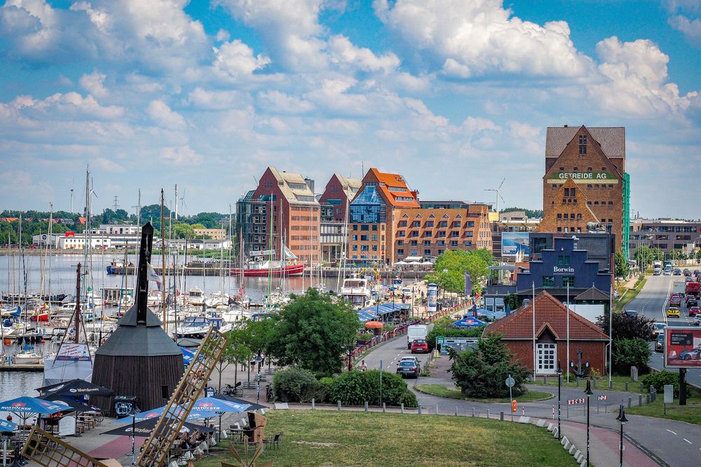 Hansestadt Rostock: Silohalbinsel