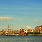 Hansestadt Rostock vom Gelsdorfer Ufer