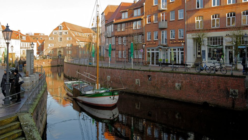 Hansestadt Stade: Alter Hafen aus der Hansezeit