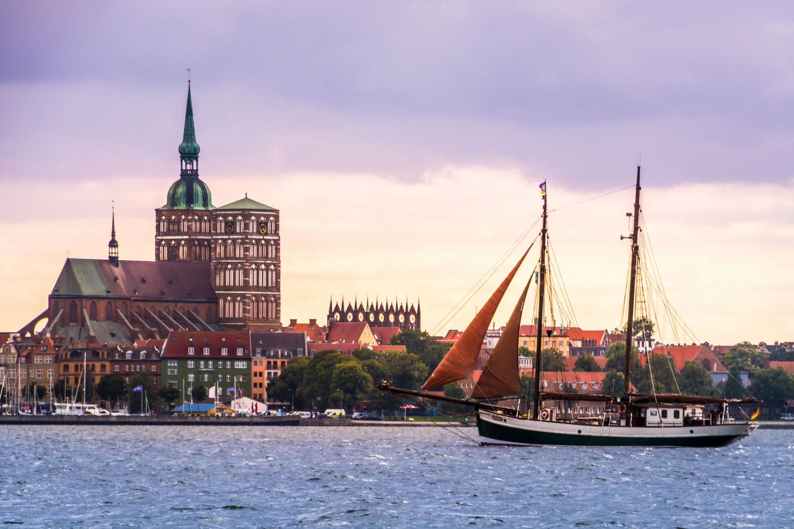 Hansestadt Stralsund Foto & Bild wasser,