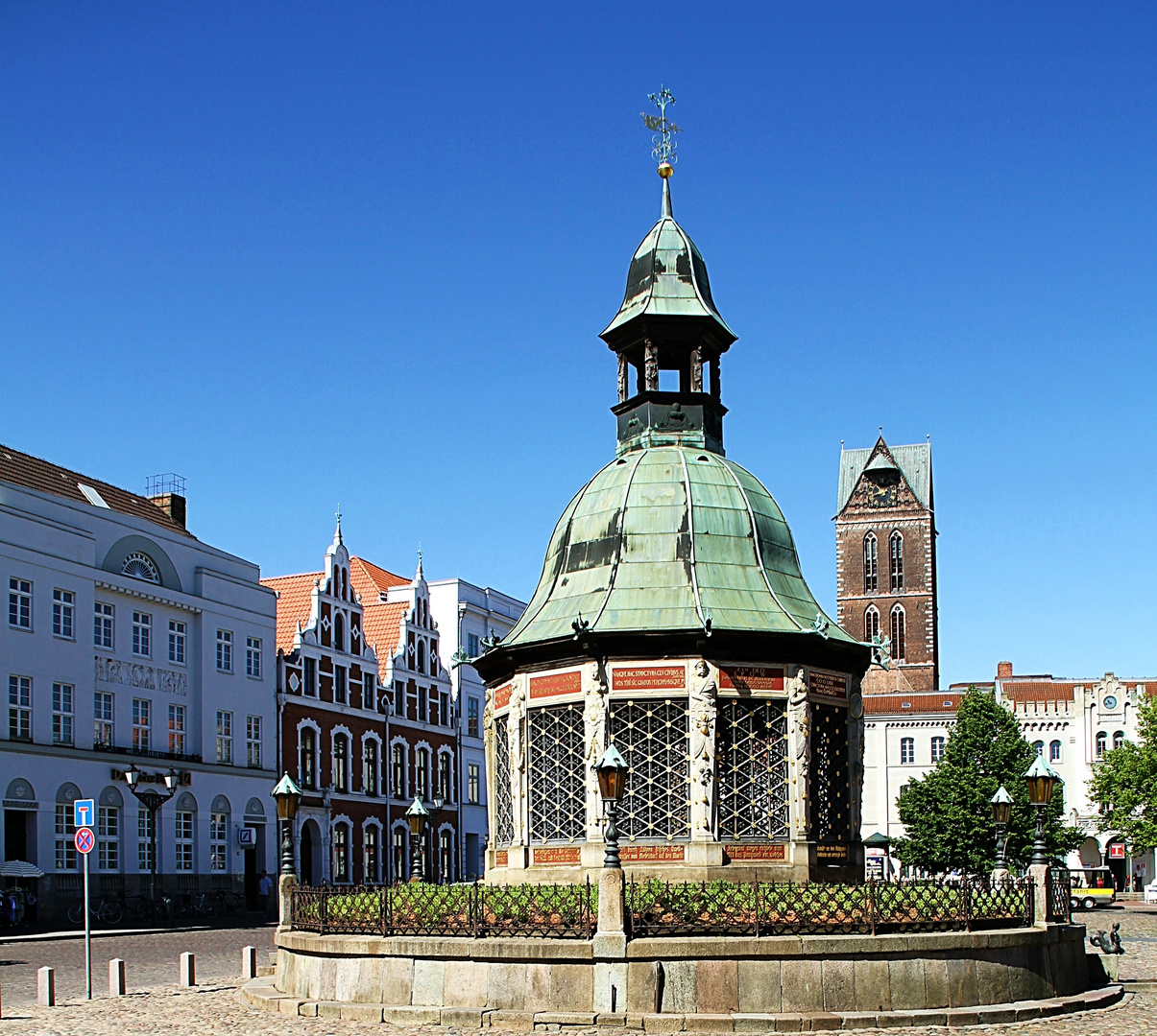 Hansestadt Wismar ... der Marktplatz !