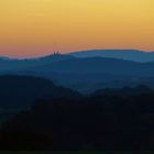 Hanstein bei Sonnenuntergang