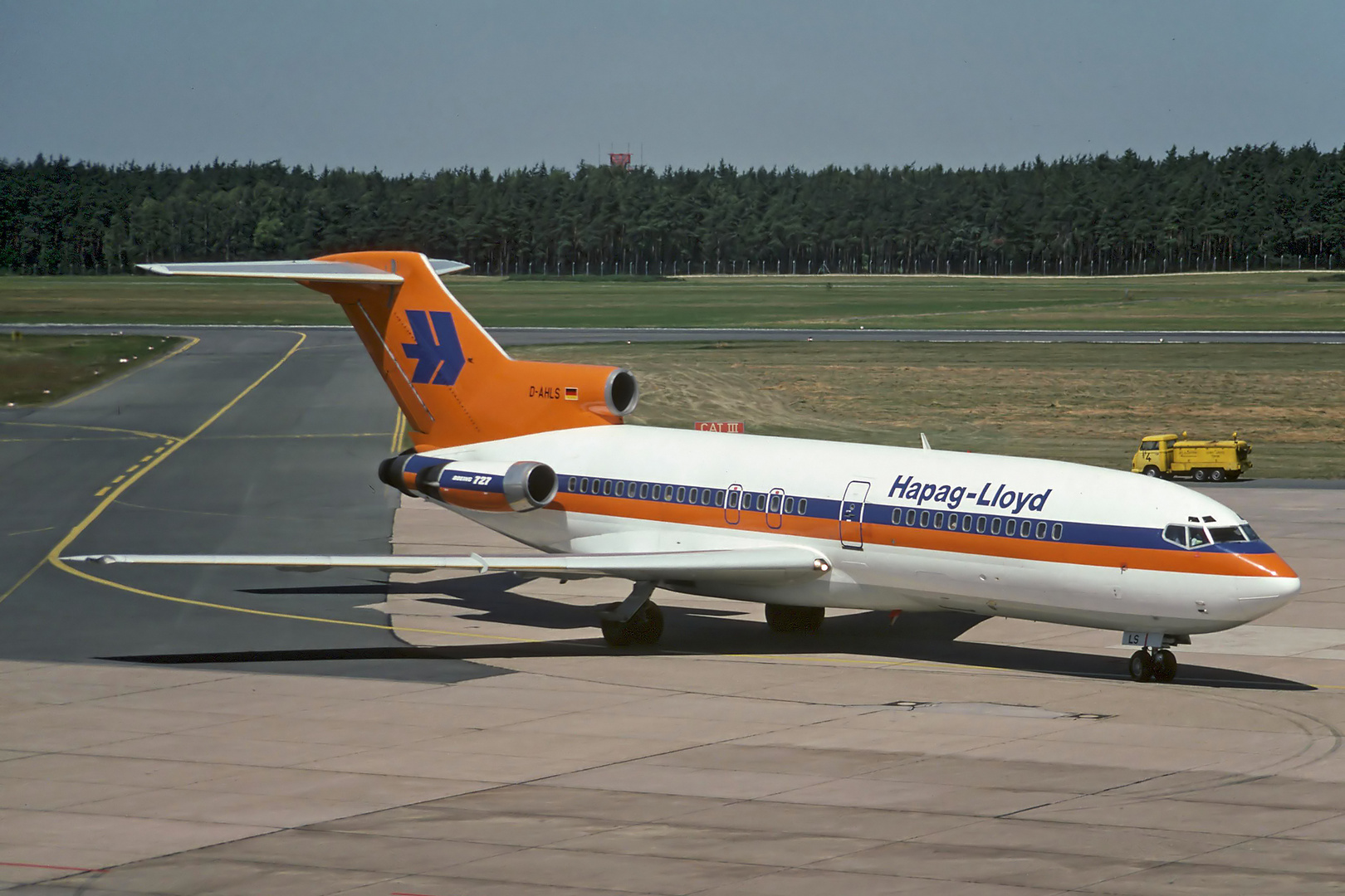 Hapag Lloyd Boeing 727-89 D-AHLS Nürnberg 23. Juli 1990