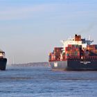 Hapag Lloyd Treffen auf der Elbe....