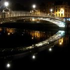 Ha'Penny Bridge in Dublin City
