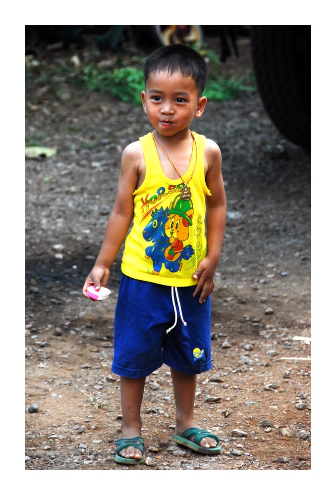 Happiness at the Akha Village