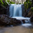 Happurger Stausee kleiner Nebenfluss 