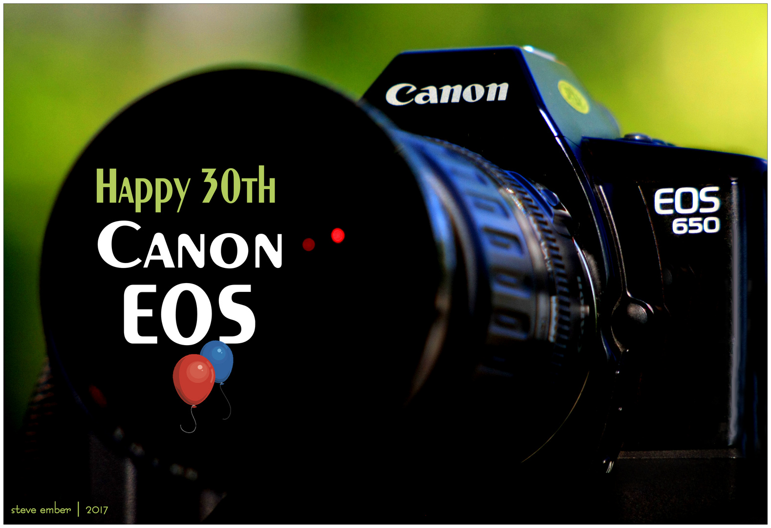 Happy 30th, Canon EOS!