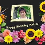 Happy Birthday Astrid Wiezorek