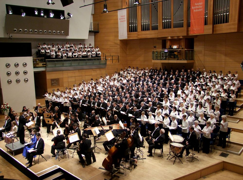 Happy Birthday Händel - Messiah in der Georg-Friedrich-Händelhalle in Halle/S