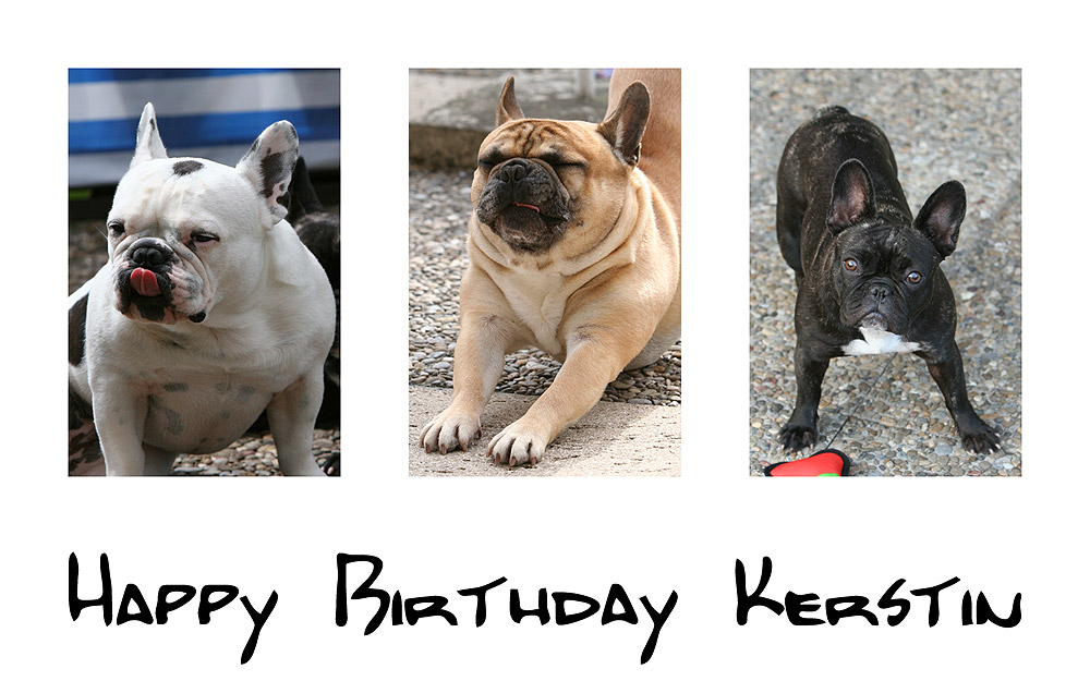 HAPPY BIRTHDAY KERSTIN