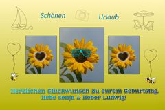 Happy Birthday liebe Sonja & lieber Ludwig