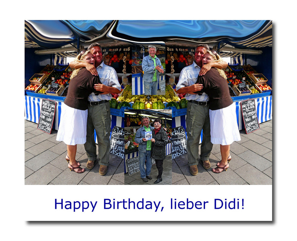 Happy Birthday, lieber Didi!