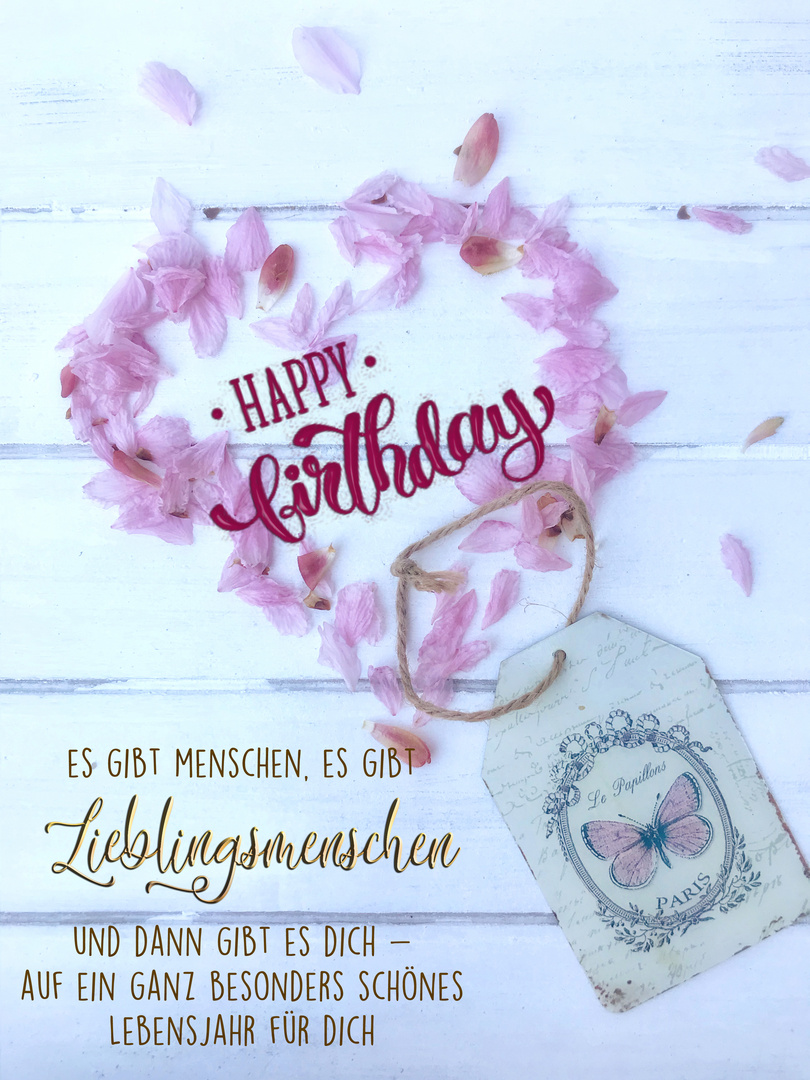 happy birthday lieblingsmenschen Foto & Bild karten geburtstag