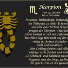 Happy Birthday Sternbild Skorpion