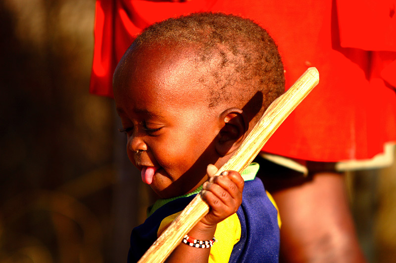 Happy Masai Boy