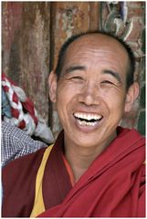 Happy monk