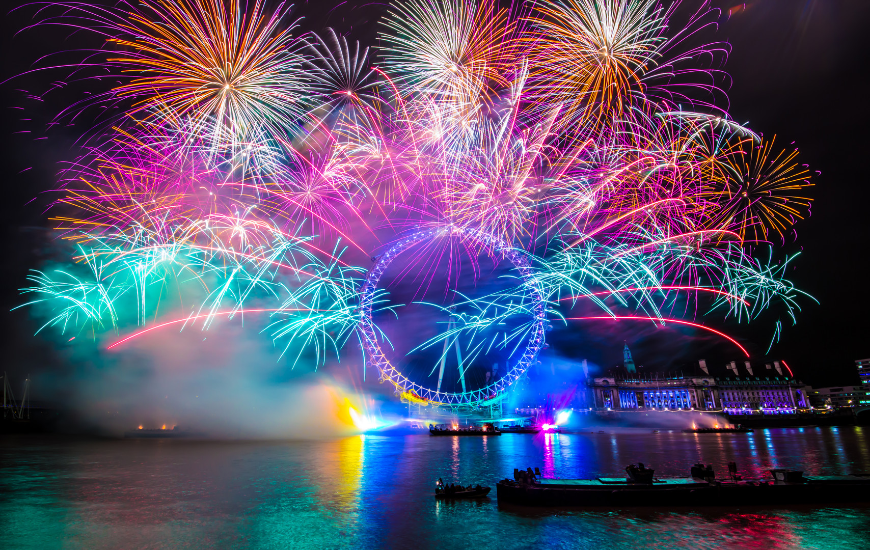 Happy New Year - London Eye 2011/12