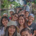 Happy Thaigroup on a klong trip