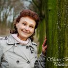 Happy Woman in a Park