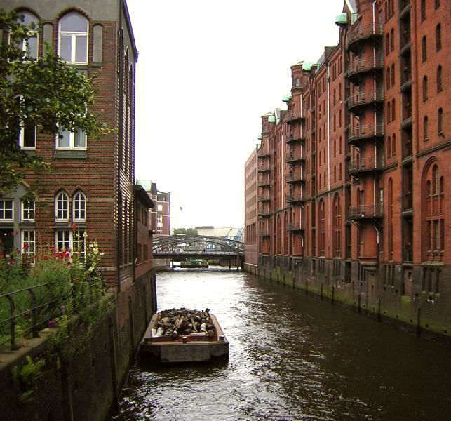 Harald Abraham's Sicht von der Speicherstadt