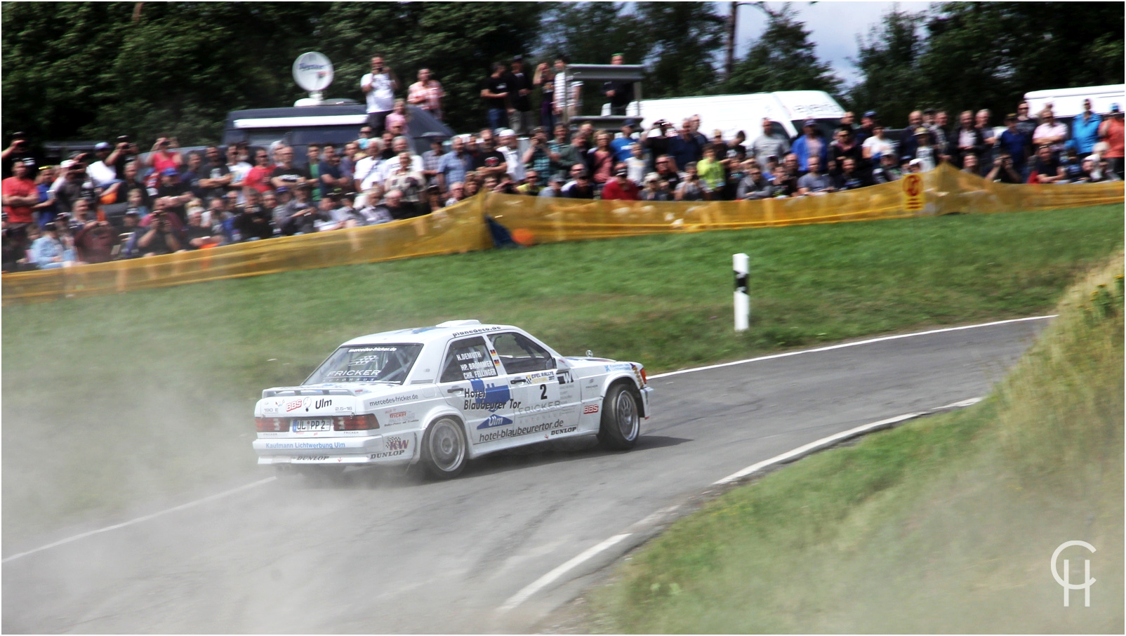 Harald Demuth im Fricker Mercedes 190E 2,3-16 Gruppe A